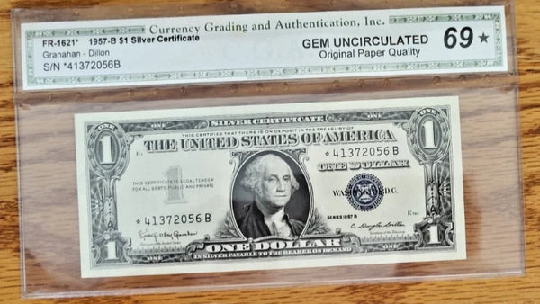 1957B $1 Silver Certificate Star Note