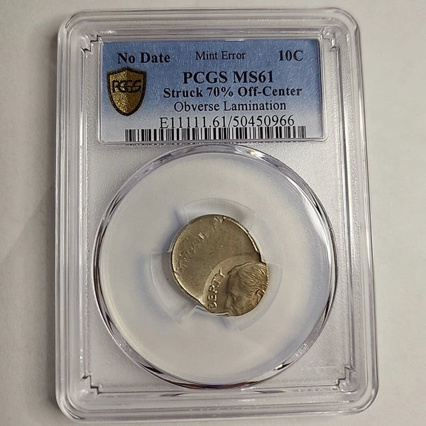 Roosevelt Dime Mint Error