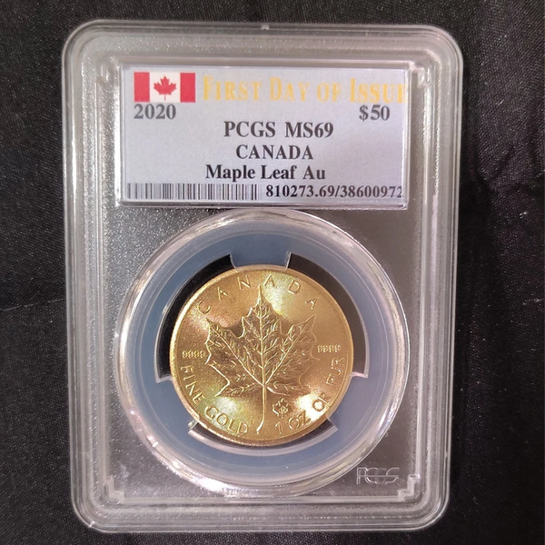 2020 Canadian Gold Maple Leaf